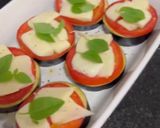 Foto do passo 4 de Beringela com Tomate e Mozzarella no forno