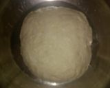 A picture of step 2 of Chicken filled buns.