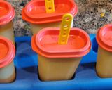 A picture of step 4 of Guilt Free Mango Yogurt Lollies.