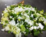 A picture of step 3 of Bottle gourd bharta.