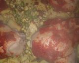 صورة لخطوة 2 من وصفة صينية بطاطا بالخضار والدجاج