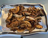 Une image de l'étape 10 de Champignons et aubergines marinées grillées.