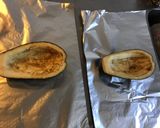 Une image de l'étape 7 de Aubergines farcies épinards courgettes tomates cerises et mozzarella.
