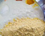 A picture of step 1 of Kadhi Badi.