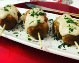 Foto del paso 6 de la receta: Pinchitos de lomo con champiñones con su salsa