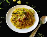A picture of step 11 of Maharashtrian Kanda Poha.