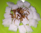 Foto langkah ke 3 dari resep Lontong Simple Magicom.