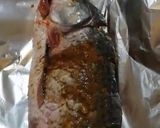 A picture of step 2 of Fish steak with veggies.