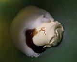 Foto del paso 1 de la receta: Budín de vainilla y mermelada de arándanos azules