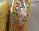 Foto del paso 1 de la receta: Sandwich de salmón con queso crema
