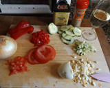 Foto del paso 1 de la receta: Mejillones con picadillo sabroso