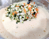 Foto del paso 2 de la receta: Pastel de calabacín y zanahoria