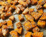 Teriyaki sütőtök  recept fázis 1 fotója