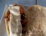 A picture of step 3 of Grilled chicken panini sandwich.