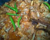 A picture of step 5 of Mutton shanwari karahi.