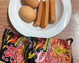 รูปขั้นตอนการทำที่ 1 ของ ม่าเกาหลีไข่ข้น ไมโครเวฟ🥚🍲