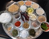 A picture of step 1 of Mix Dal Dry Chutney.