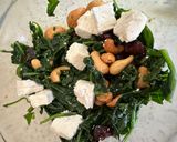 Foto del paso 4 de la receta: Ensalada de anacardos, arándanos secos y queso de cabra