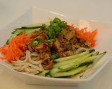 很樸實的<<炸醬麵>>的食譜步驟10照片