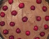 Sajttorta meggyes piskótán recept fázis 9 fotója