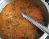 A picture of step 13 of Fried tur dal.