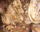 A picture of step 1 of KFC chicken 🍗.