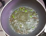 A picture of step 1 of Jowar khichu (Sorghum flour Khichu).