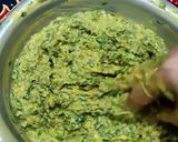 A picture of step 2 of Methi Na Gotaમેથી ના ગોટા मेथी ना गोटा.