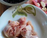Foto langkah ke 1 dari resep Steam Ayam+jamur kuping.