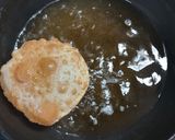 A picture of step 2 of Poori.