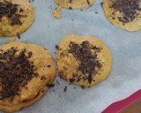 Foto del paso 3 de la receta: Cookies gigantes de calabaza frambuesa y chocolate