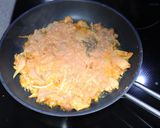 Foto langkah ke 5 dari resep Kimchi jeon. Rahasia pancake kimchinya Korea.