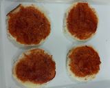 A picture of step 1 of Paneer cheese disc.
