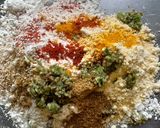 A picture of step 3 of Raw papaya Tikki.