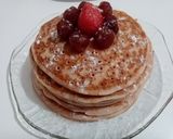 Pas rețetă Pancakes cu căpșuni 6 fotografie