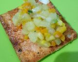 Foto langkah ke 5 dari resep Gabin goreng isi sayuran.
