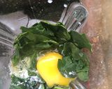 Foto del paso 1 de la receta: Panquecas de espinaca y huevo