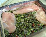 Baconos- cukkinis rakott csirkemell recept fázis 5 fotója