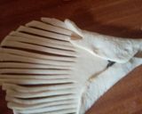 A picture of step 5 of Wool roll bread #my choice recipe challenge.