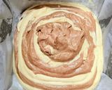 Gambar langkah 6 resipi 👩‍🍳Kek Marble Milo.
