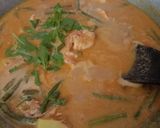 Foto langkah ke 3 dari resep Gulai Udang Kentang Kacang Panjang.