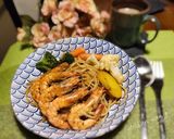 蒜香蝦蝦義大利麵的食譜步驟6照片