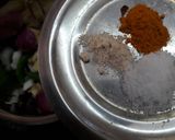 A picture of step 3 of Mango Ginger Thuvaiyal.