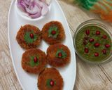 A picture of step 5 of Soya Potato Tikki.