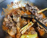 Gambar langkah 3 resipi Rendang ayam tua.
