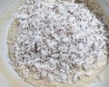 A picture of step 4 of Coconut puff puff.