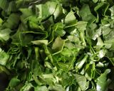 A picture of step 1 of Spinach sabji or palong shaker ghonto.