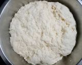 A picture of step 3 of Bao Bun with mushroom filling.