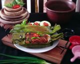 Foto langkah ke 4 dari resep Nasi Bakar Ikan Kecap Pedas Kemangi.