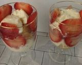 Foto del paso 2 de la receta: Cheesecake de fresas, plátano, uvas